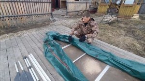 ЛОДКА ПВХ 320 с твёрдым дном // ЛАЙФХАК по сборке и хранению.