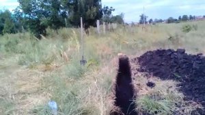 Копаем фундамент под гараж и Хоз постройки
