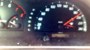 Разгон 0-220 км/ч на газе, Toyota Camry 30 V6 3.0 acceleration