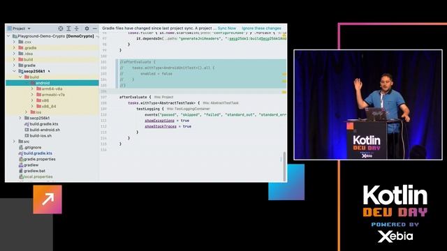Xebia - Building an advanced Kotlin library with C & native platforms by Salomon Brys смотреть онлайн