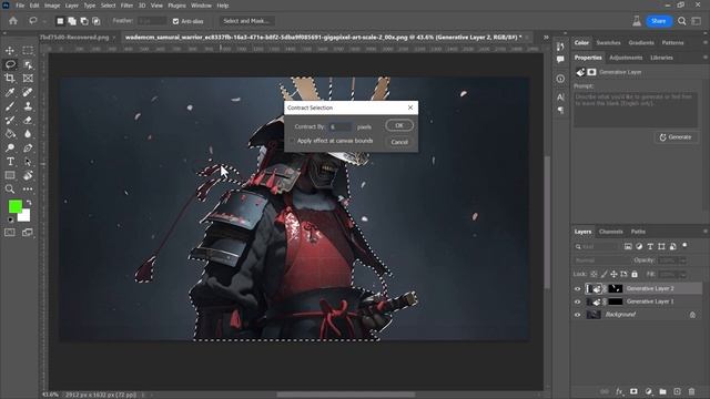 Midjourney + Generative Fill (Photoshop Beta) for INCREDIBLE AI ART! смотреть онлайн