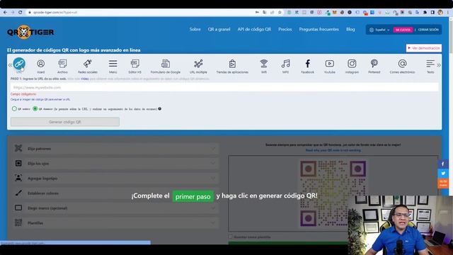 Cómo crear un Código QR dinámico GRATIS y PERSONALIZADO | Beto López смотреть онлайн