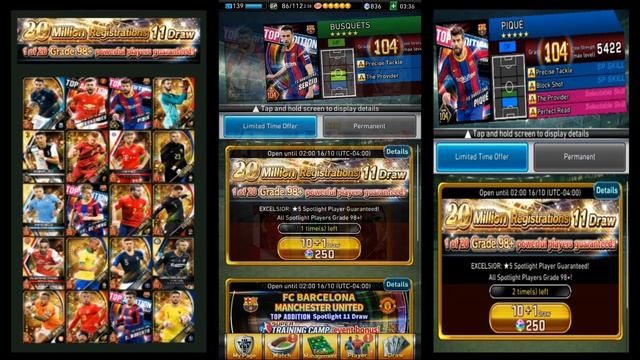 PES Card Collection - 98+ Player Spotlight Draws (20 Million Registrations Campaign) смотреть онлайн