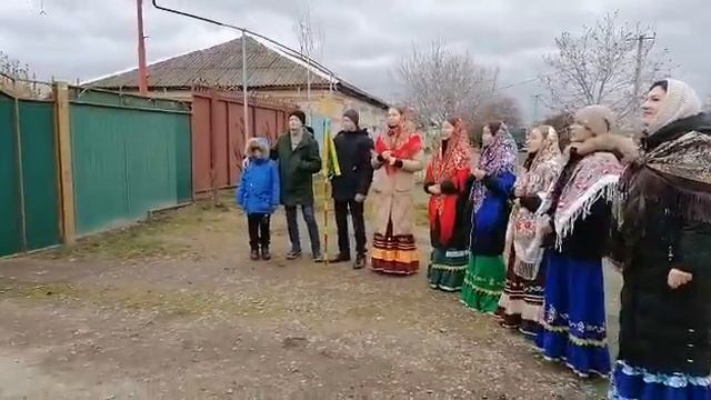 Рождественские колядования устроили жители Новоселицкого округа смотреть онлайн