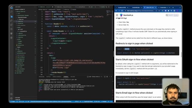 4. Setup Next Auth In NextJS Project #react #javascript смотреть онлайн