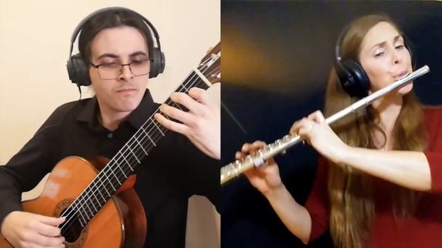 Oblivion - A. Piazzolla (Guitar and Flute) смотреть онлайн