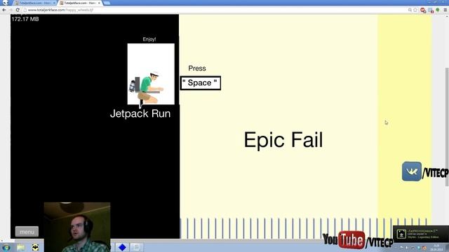 Happy Wheels Прохождение 01 "Это карма!" Смотреть до конца! смотреть онлайн