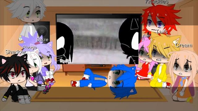 ?❤️~Sonic characters react to a sonic exe memes~ 3 part ||Gacha club|| ❤️? смотреть онлайн
