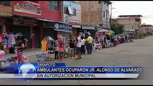 Ambulantes ocuparon Jr. Alonso de Alvarado sin autorización municipal смотреть онлайн