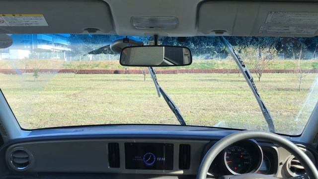 Honda N-ONE (JG1, 2012) wipers, inside view смотреть онлайн