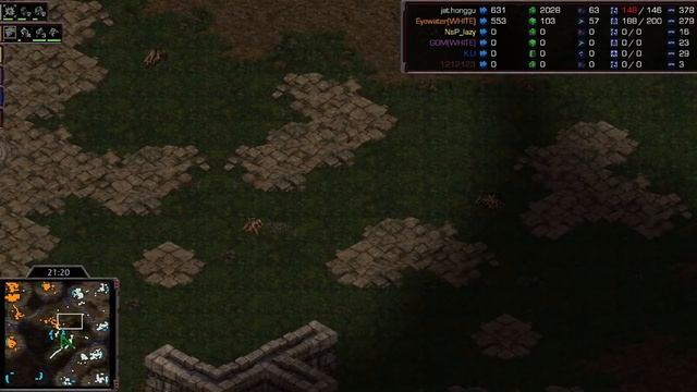 EPIC - Larva (Z) v Shuttle (P) on Fighting Spirit - StarCraft - Brood War REMASTERED смотреть онлайн