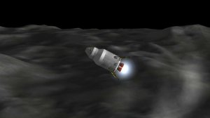 KSP - Apollo Direct Ascent - South Pole Landing - RSS / RP-0