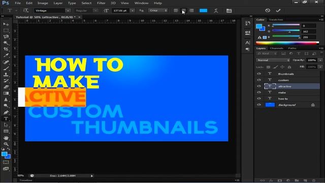 How To Make Attractive Thumbnails for YouTube Videos in Photoshop 2015 (Beginner)(Easy & Simple!) смотреть онлайн