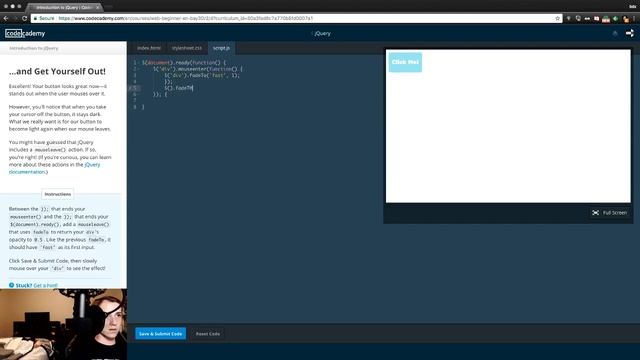 Day 91 - Year of Streaming & Learning to Code #programming #codecademy #bdx_inc смотреть онлайн