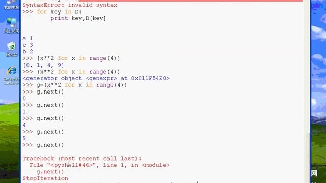 快速掌握 Python 学习手册-27.Python_高级函数_生成器及对迭代进行计时 смотреть онлайн