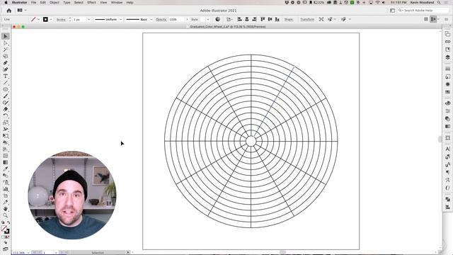 Making a Graduated Color Wheel with Adobe Illustrator смотреть онлайн