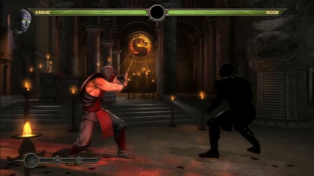 Mortal Kombat - MK1 Ermac VS. MK1 Noob Saibot (CLASSIC BATTLE) смотреть онлайн