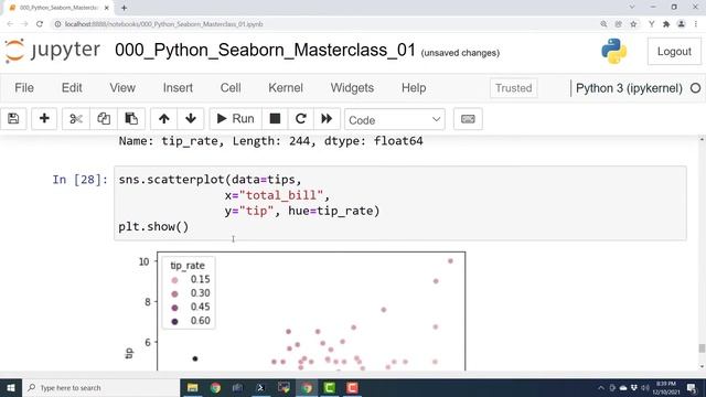 EP03 - Python - Seaborn - ScatterPlot смотреть онлайн