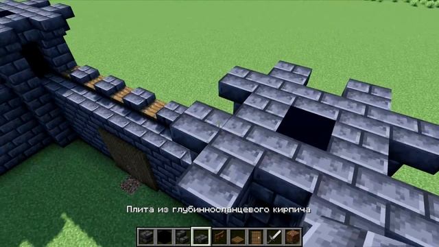 ЗАМОК ЗА 10 МИНУТ в майнкрафте смотреть онлайн