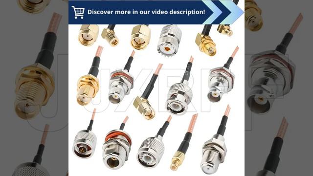 One-Stop Shop: Custom RF Connectors For Every Project: SMA, SMB, MCX, MMCX, And More смотреть онлайн
