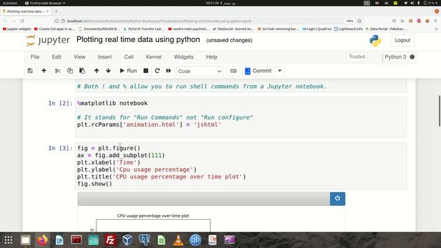 Plotting real time data in python смотреть онлайн