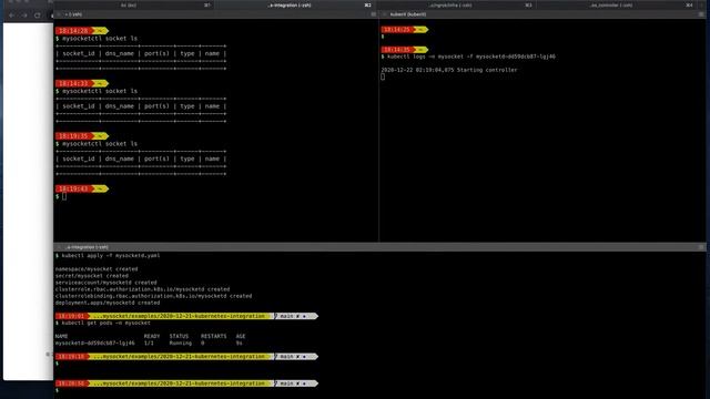 kubernetes controller for MySocket смотреть онлайн