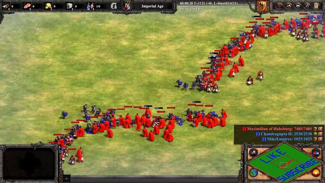 200 ELITE GHULAM vs 200 ELITE TEUTONIC KNIGHTS | AoE II: Definitive Edition смотреть онлайн