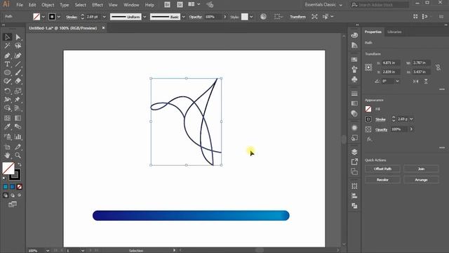 How to use the Blend Tool | Complete Adobe Illustrator Tutorial смотреть онлайн