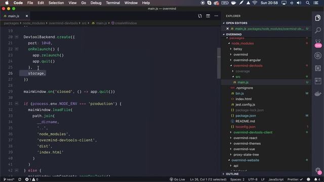 Overmind devtools separated from Electron смотреть онлайн