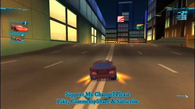 Lightning McQueen - Battle Race - Ginza Sprint - Cars 2 The Video Game PC Gameplay 1080p HD смотреть онлайн