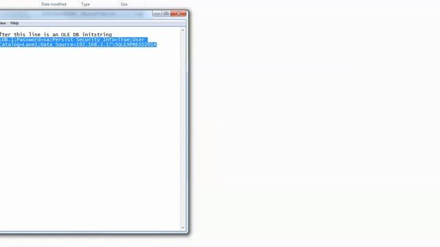 SQL Connection String смотреть онлайн