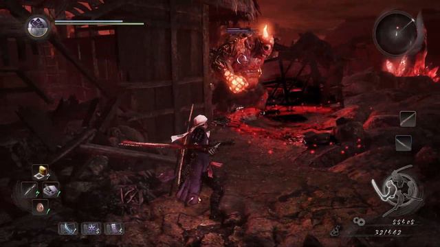 Nioh Истоки зла . Тут вся боль , очень трудный уровень . Очень душный босс . смотреть онлайн