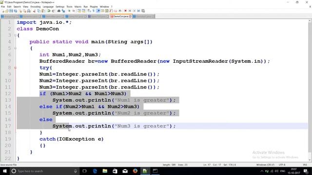 Java Programming Language #14: Conditional Statement (If..Else, If..else if, Nested If) смотреть онлайн