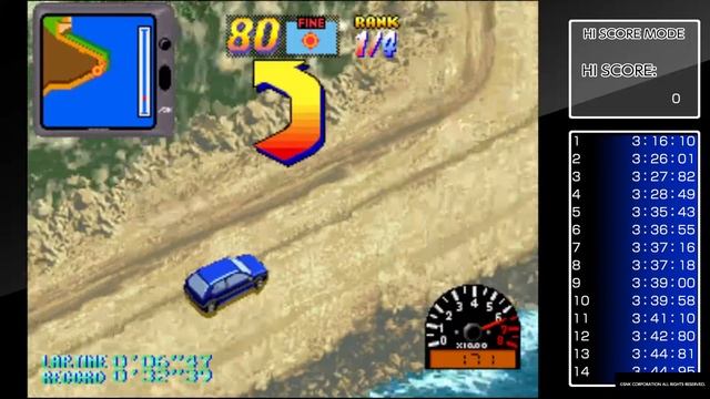 ACA NEOGEO OVER TOP: Hi Score Mode смотреть онлайн