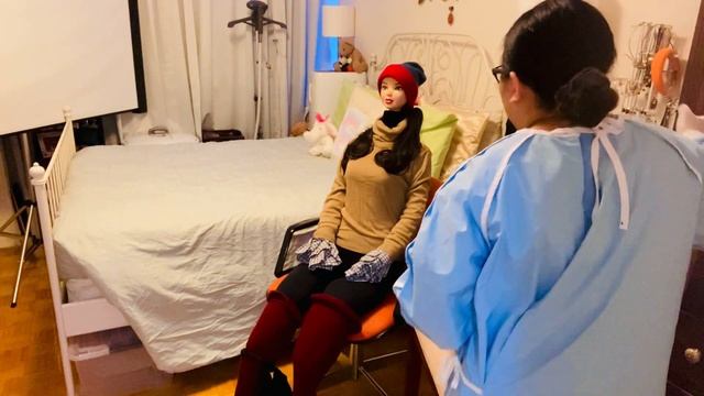 Nursing 1100 assisting with feeding a patient with dysphagia. смотреть онлайн