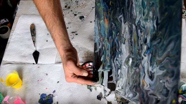 FLUID ART- РИСУЕМ ЖИДКИМ АКРИЛОМ. смотреть онлайн