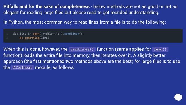 How to read a large file - line by line? смотреть онлайн