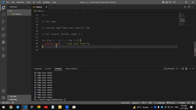 4-dars JS | Switch statement | For loop смотреть онлайн