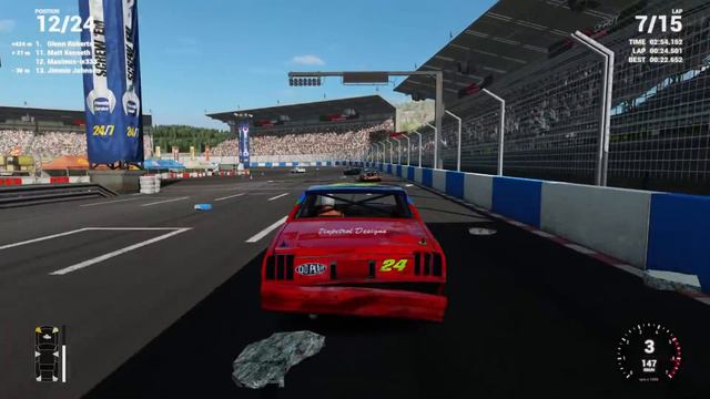 Next Car Game ► NASCAR 80er I Wreckfest Mod [Deutsch/HD] смотреть онлайн