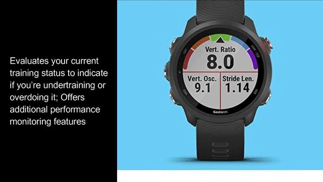 Garmin | Forerunner 245 Music, GPS Running Smartwatch with Music and Advanced Dynamics смотреть онлайн