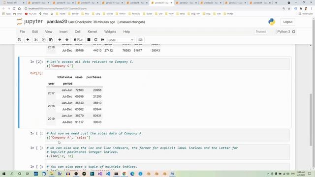 pandas Part 20 – Indexing and Slicing Multiply Indexed DataFrames смотреть онлайн