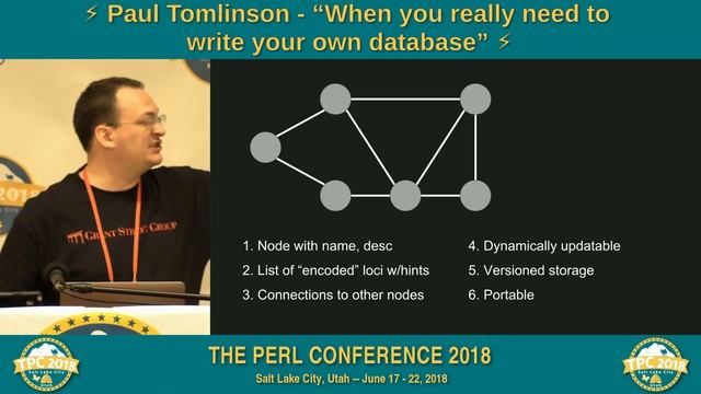 LIGHTNING TALK: Paul Tomlinson - "When you Really Need to Write Your Own Database" смотреть онлайн