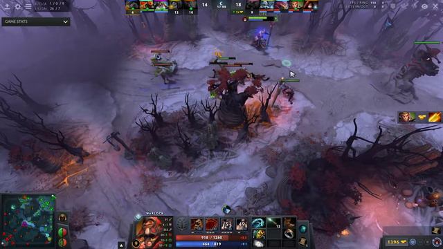Warlock Hard Support Gameplay - Patch 7.26c (Dota 2 Gameplay) смотреть онлайн