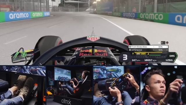 @Citrix Virtual Lap: Alex Albon at the Singapore Grand Prix смотреть онлайн