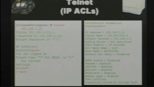 Irongeek Notacon 2006 Printer Hacking Talk смотреть онлайн