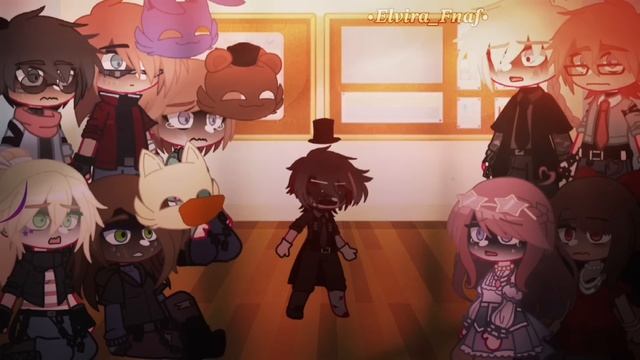 Michael afton past classmates react to his AUs | REMAKE | Original | смотреть онлайн