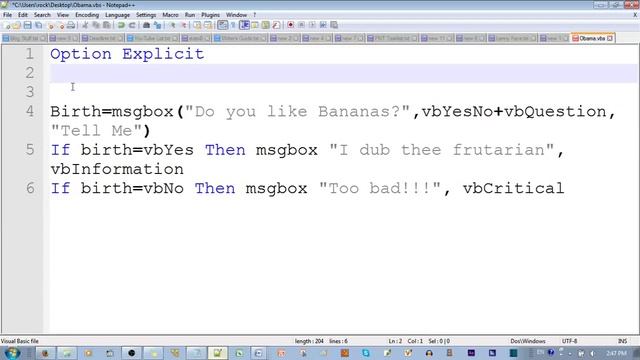 What does Option Explicit do? VbScript Tutorials смотреть онлайн