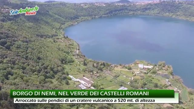 BORGO DI NEMI, NEL VERDE DEI CASTELLI ROMANI смотреть онлайн