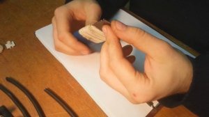 Нож с пяткой для снятия изоляции своими руками!