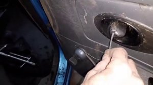 Как снять ручки стеклоподъемников.ШЕВРОЛЕ СПАРК.